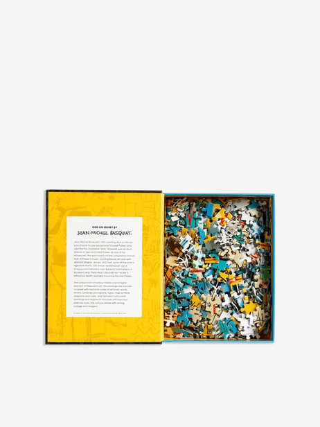 PUZZLE BASQUIAT - New Mags  Noir , Maison Bensimon