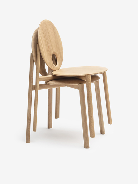Chaise Helio - Drugeot Manufacture  Naturel , Maison Bensimon