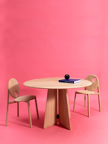 Chaise Helio - Drugeot Manufacture  Naturel , Maison Bensimon