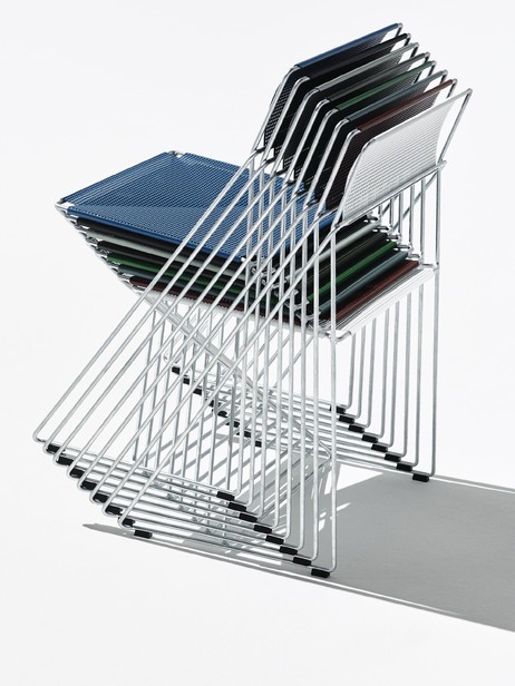 CHAISE X-LINE BLEU - Hay  Bleu , Maison Bensimon