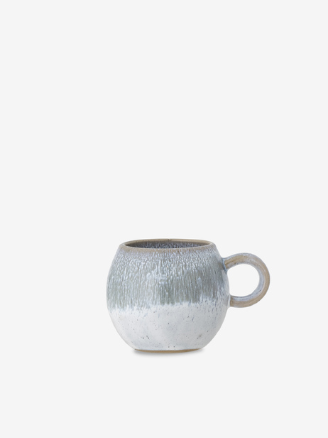 Tasse en gr&egrave;s Paula - Bloomingville  Bleu , Maison Bensimon