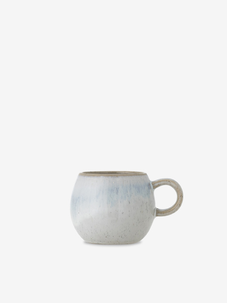 Tasse &agrave; expresso en gr&egrave;s Paula - Bloomingville  Ciel , Maison Bensimon