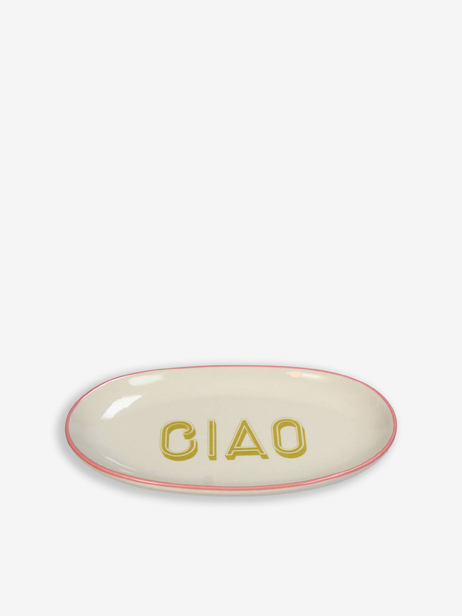 ASSIETTE CIAO - Kersten  Blanc , Maison Bensimon