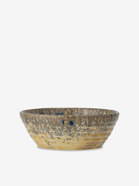 Bol en gr&egrave;s Milani - Bloomingville  Bleu , Maison Bensimon