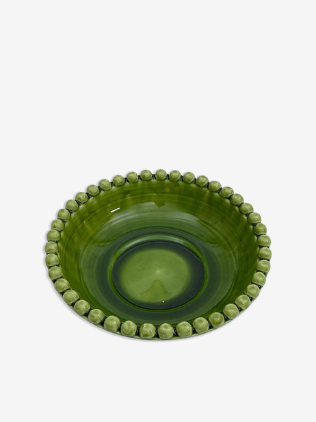 Coupe perl&eacute;e Tamegroute - Bazar de luxe  Vert , Maison Bensimon