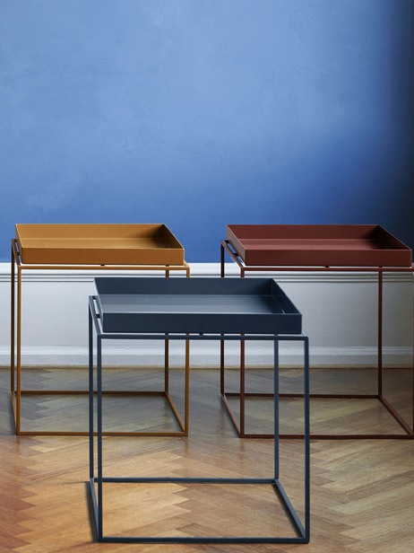 TABLE TRAY NOIR - Hay  Noir , Maison Bensimon