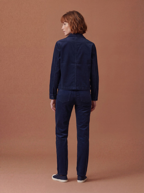 PANTALON MARIUS  Bleu nuit , Pr&ecirc;t-&agrave;-porter Bensimon