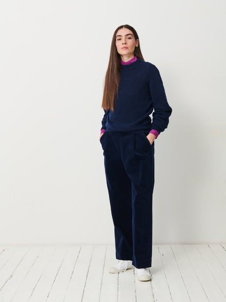 PANTALON ORESTE  Bleu nuit , Prêt-à-porter Bensimon