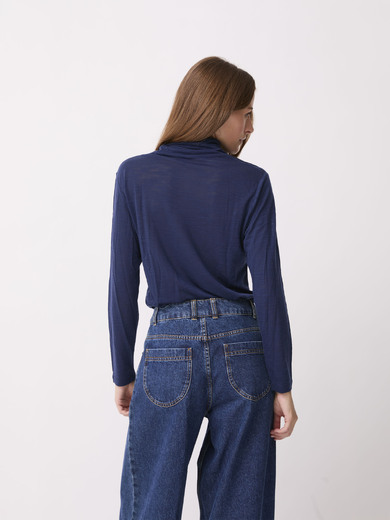 T-SHIRT ELWIRE  Bleu nuit , Pr&ecirc;t-&agrave;-porter Bensimon