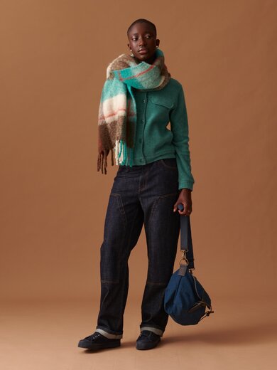 VESTE CELENA  Bleu-vert , Prêt-à-porter Bensimon