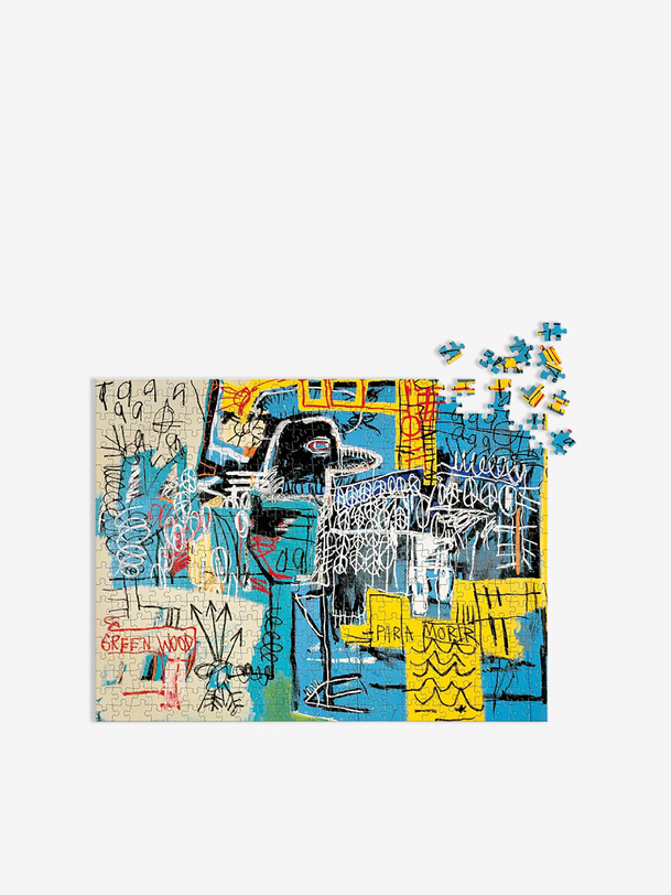 PUZZLE BASQUIAT - New Mags Noir , Maison Bensimon