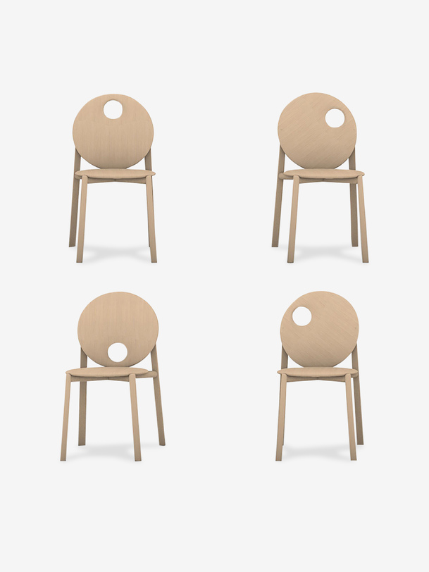Chaise Helio - Drugeot Manufacture  Naturel , Maison Bensimon