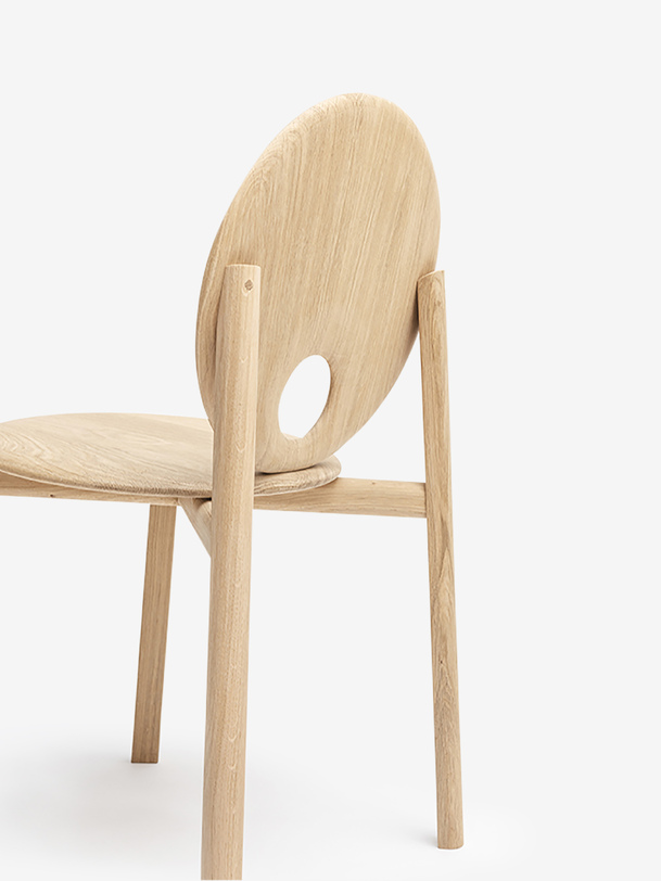 Chaise Helio - Drugeot Manufacture  Naturel , Maison Bensimon