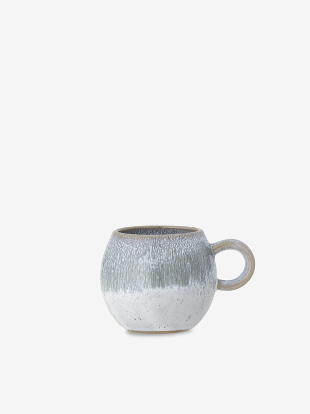 Tasse en grès Paula - Bloomingville Bleu , Maison Bensimon