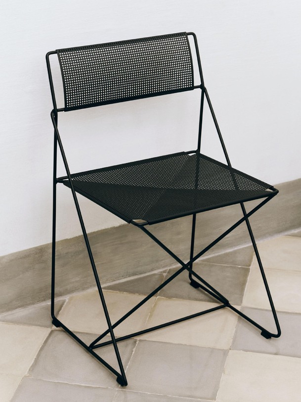 CHAISE X-LINE NOIR - Hay  Noir , Maison Bensimon