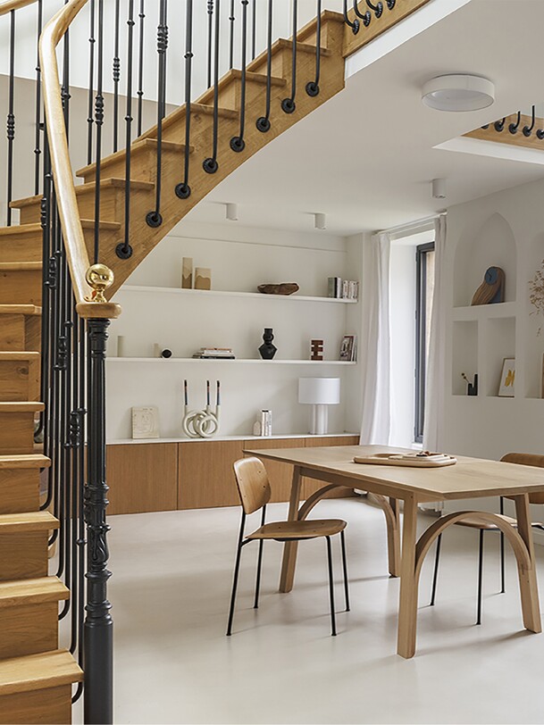 Table de repas extensible Arch - Drugeot Manufacture  Naturel , Maison Bensimon