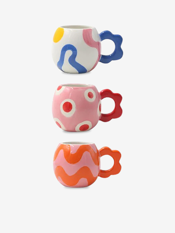 TASSE ESPRESSO JUANITA - Que Rico / Optiplast  Multicolore , Maison Bensimon