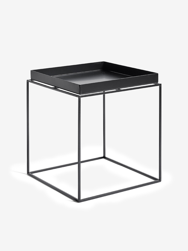 TABLE TRAY NOIR - Hay  Noir , Maison Bensimon
