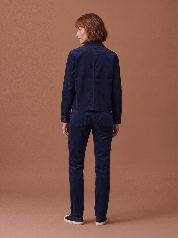 VESTE GOLTA  Bleu nuit , Pr&ecirc;t-&agrave;-porter Bensimon