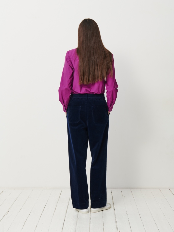 PANTALON ORESTE Bleu nuit , Prêt-à-porter Bensimon