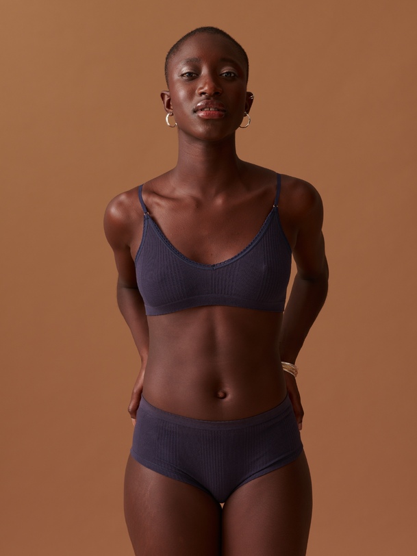 SHORTY  Bleu nuit , Pr&ecirc;t-&agrave;-porter Bensimon