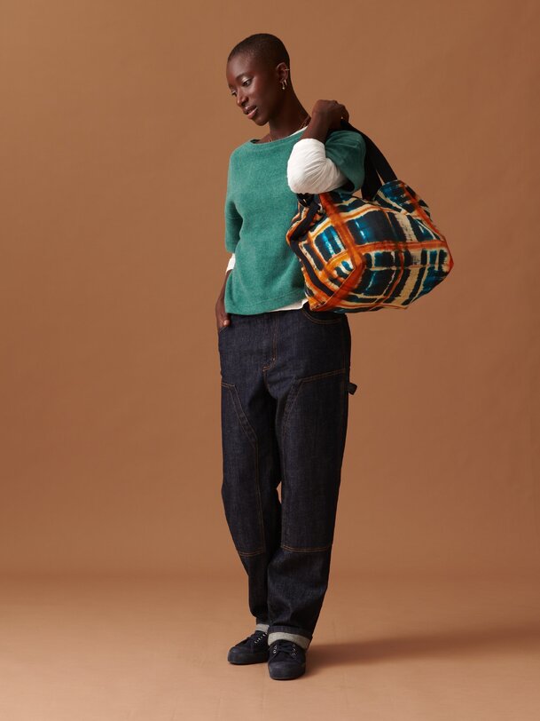 PULL MARTIN  Bleu-vert , Pr&ecirc;t-&agrave;-porter Bensimon