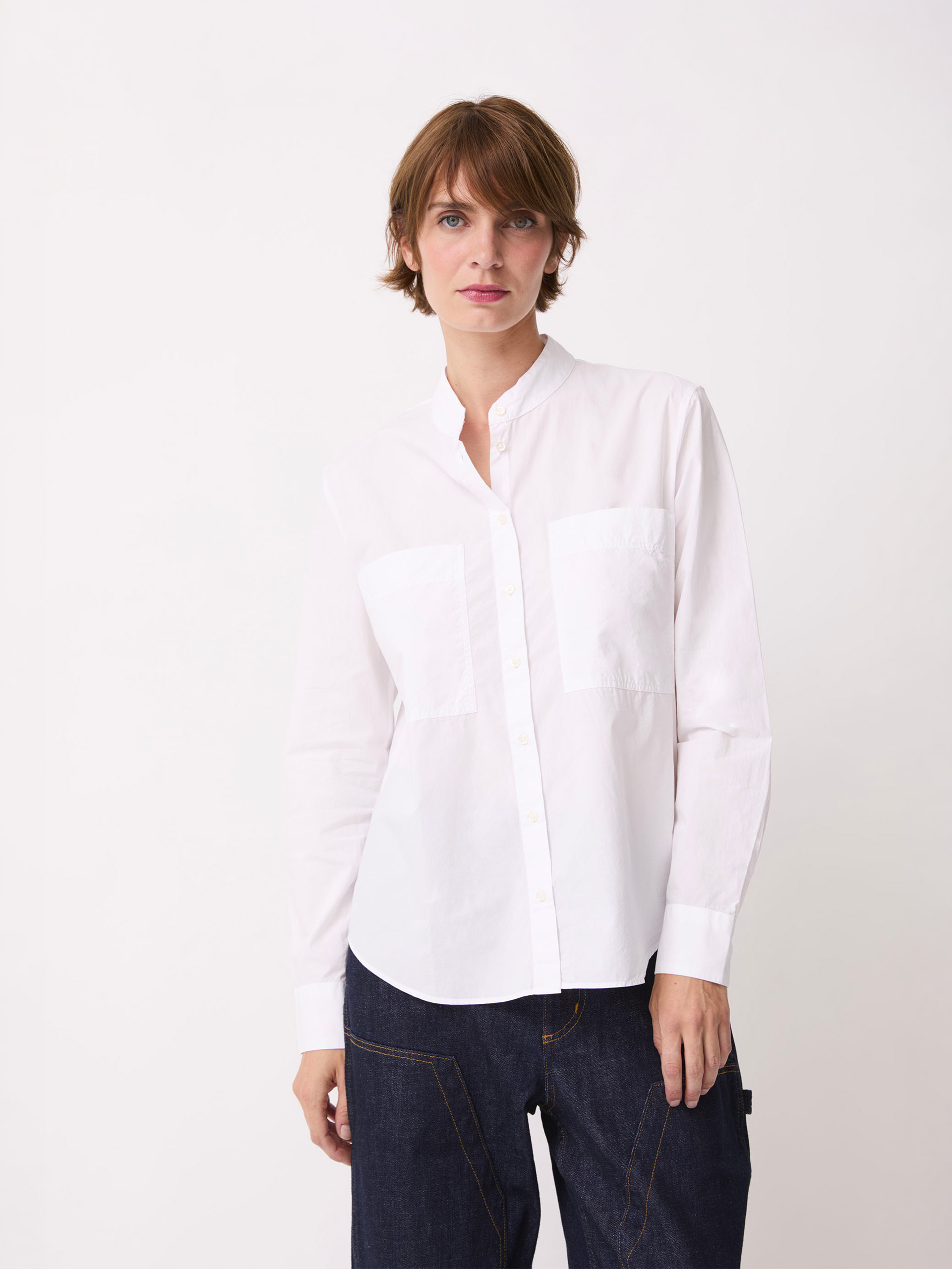 CHEMISE OLEYA  Blanc , Pr&ecirc;t-&agrave;-porter Bensimon