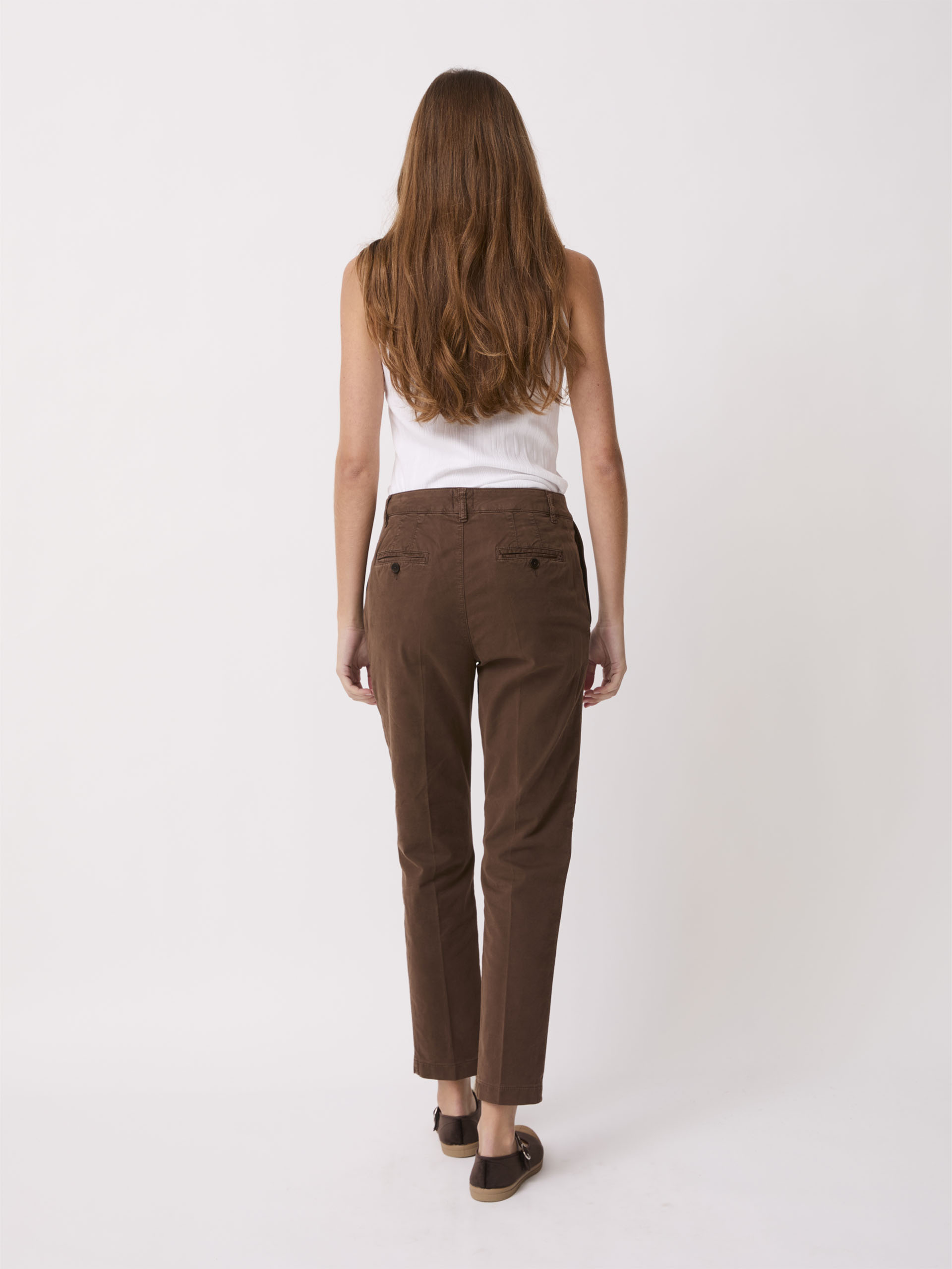PANTALON BEGONIA  Chocolat , Pr&ecirc;t-&agrave;-porter Bensimon