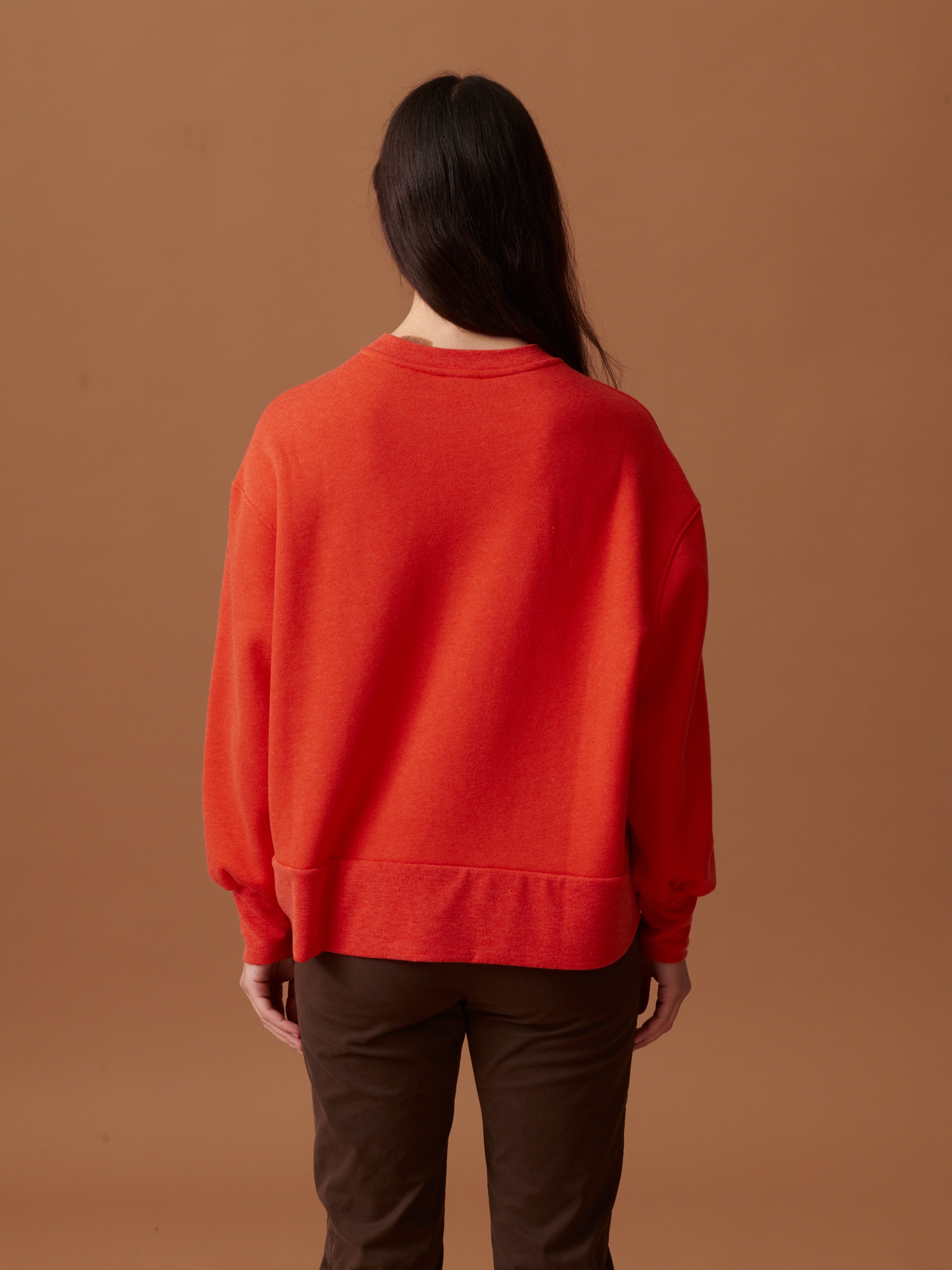 SWEAT OLEK  Orange , Pr&ecirc;t-&agrave;-porter Bensimon