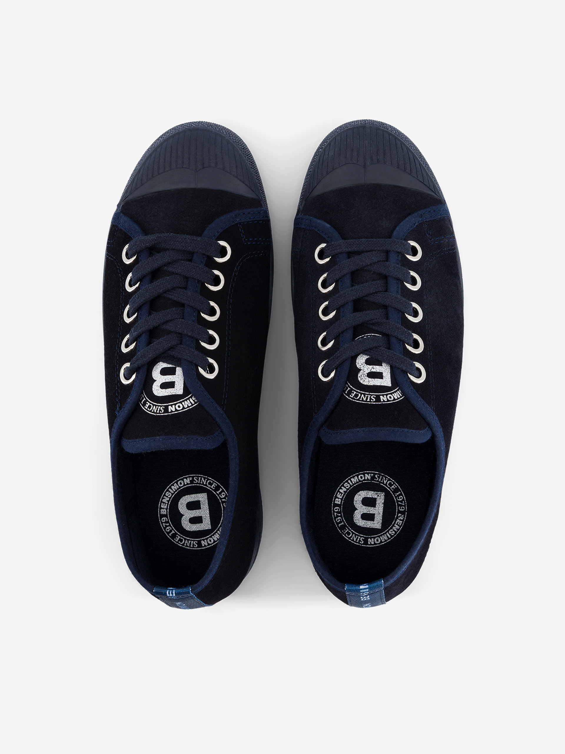 TENNIS B79 ROMY FEMME SUEDE  Marine , Tennis & Chaussures Bensimon