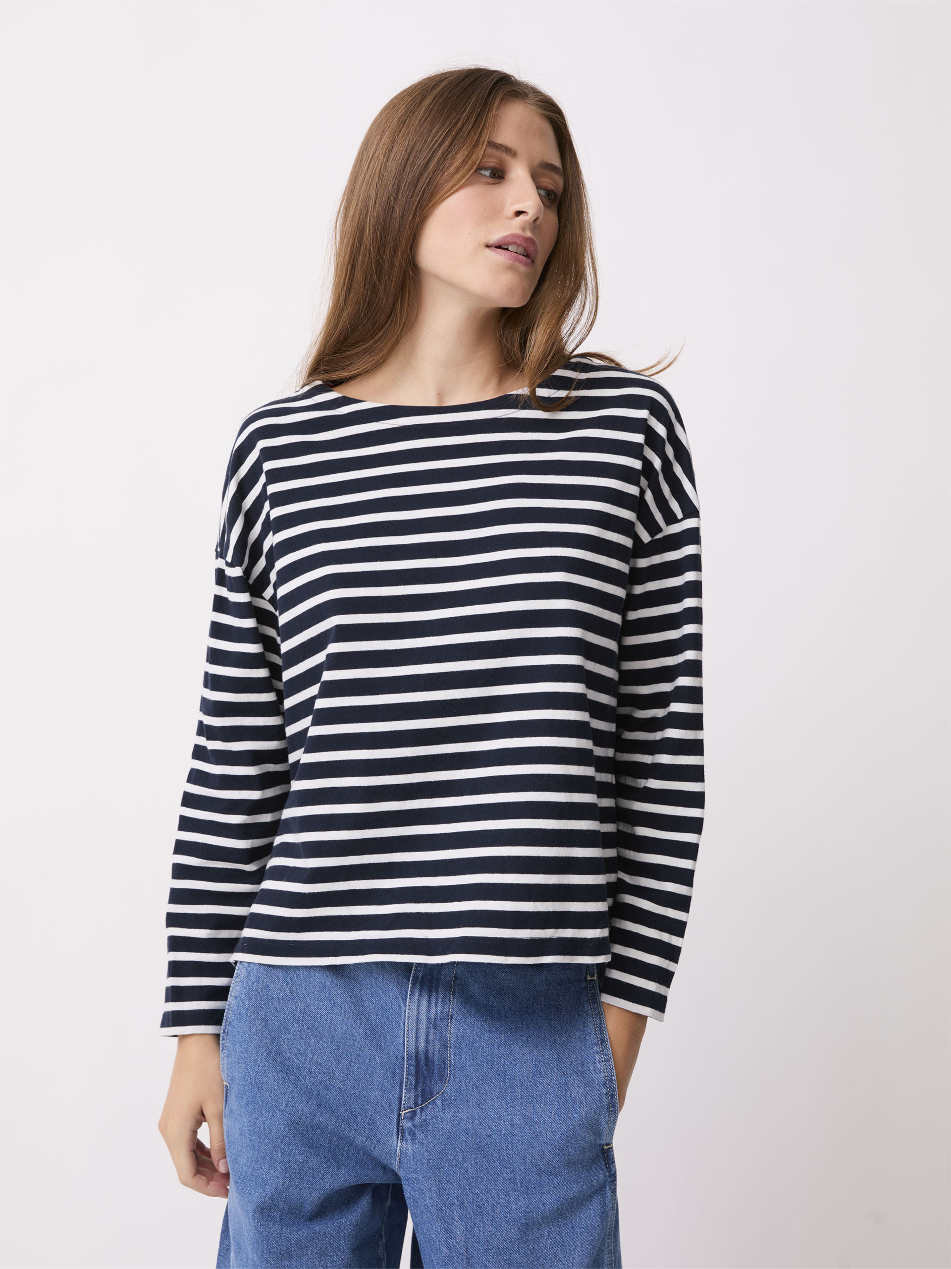 T-SHIRT LOICK  Marine , Pr&ecirc;t-&agrave;-porter Bensimon