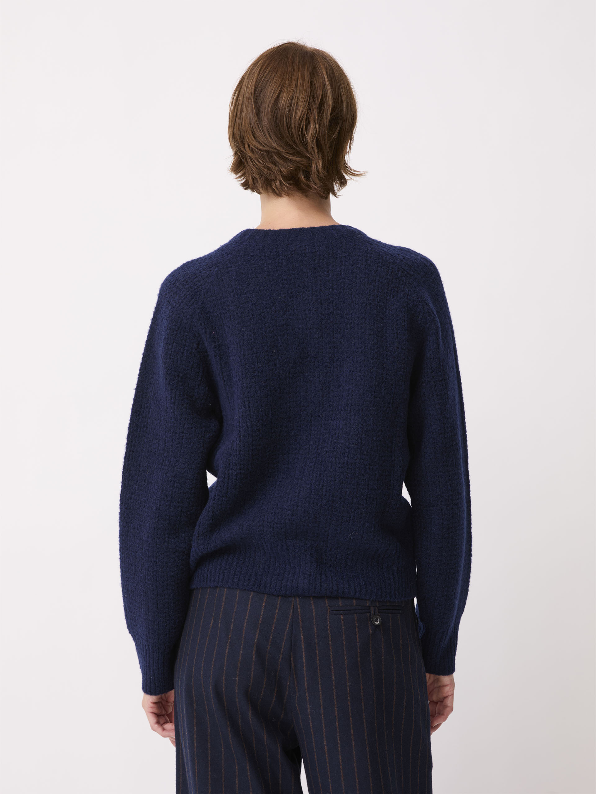 CARDIGAN OTELLO  Marine , Pr&ecirc;t-&agrave;-porter Bensimon