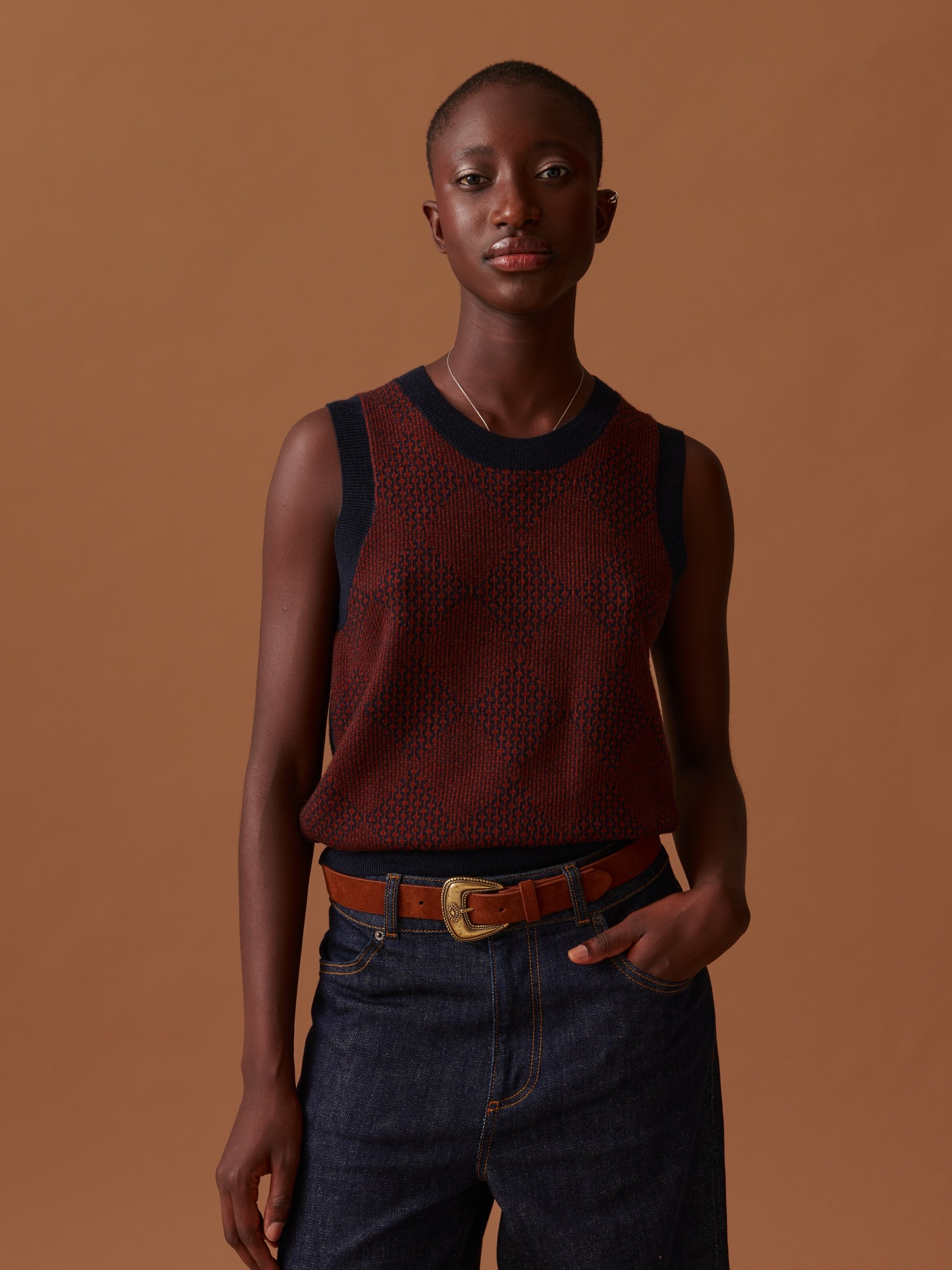 PULL OLIA Marine , Prêt-à-porter Bensimon