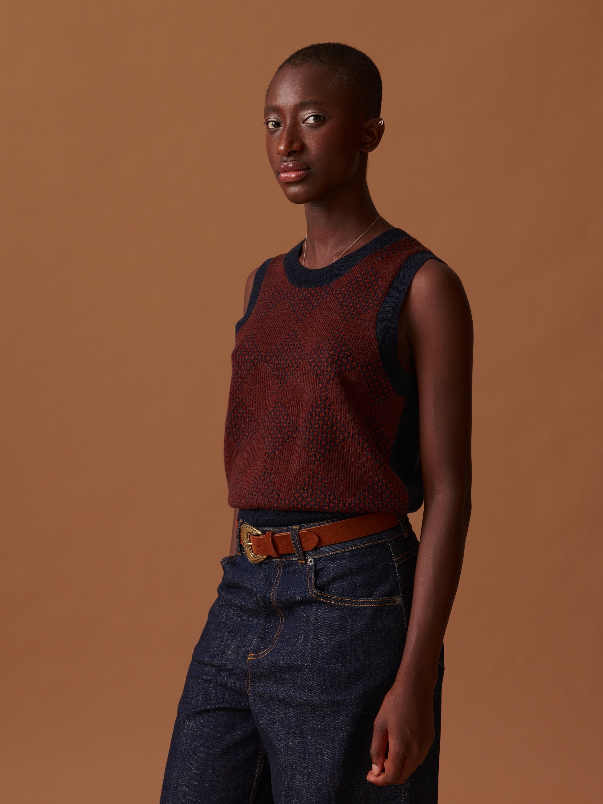 PULL OLIA Marine , Prêt-à-porter Bensimon