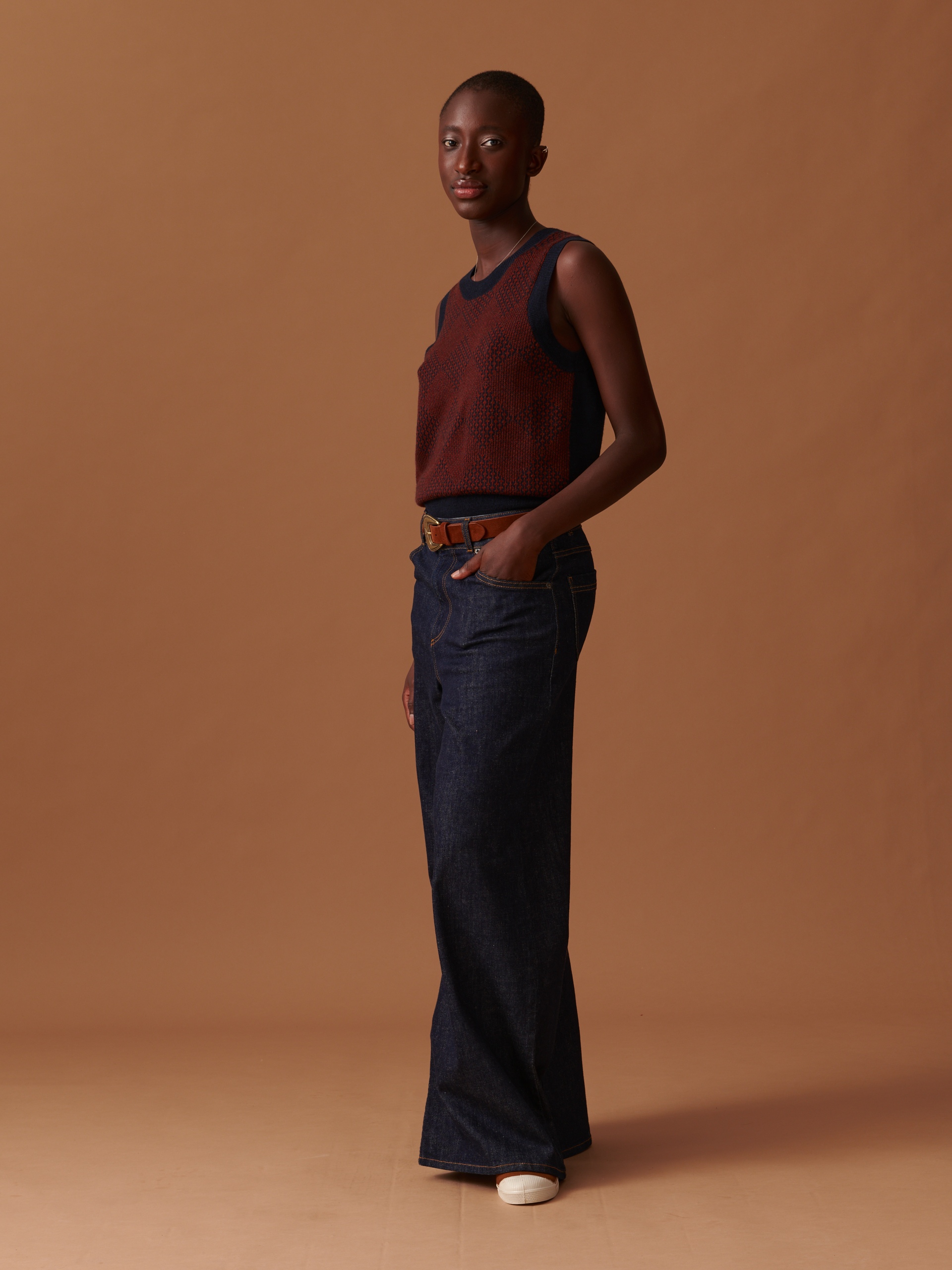PULL OLIA Marine , Prêt-à-porter Bensimon