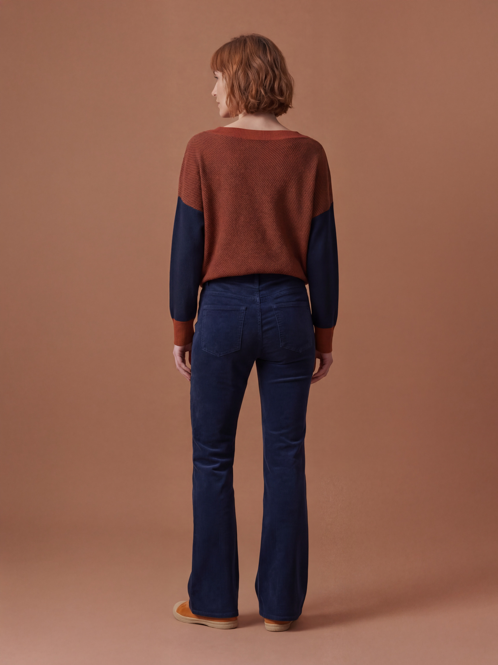 PULL ORSO  Marine , Pr&ecirc;t-&agrave;-porter Bensimon