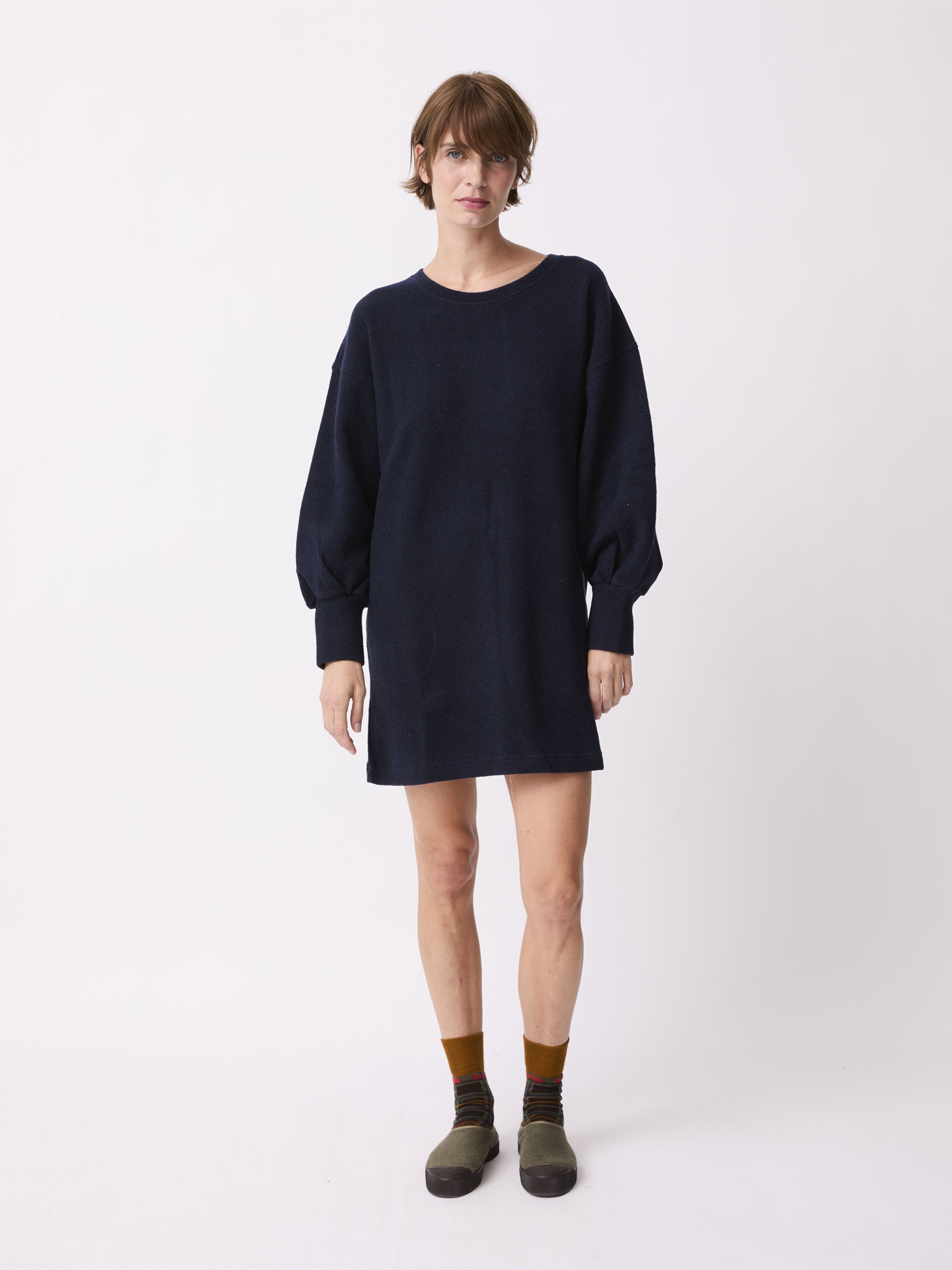 ROBE ORELIA  Marine , Pr&ecirc;t-&agrave;-porter Bensimon