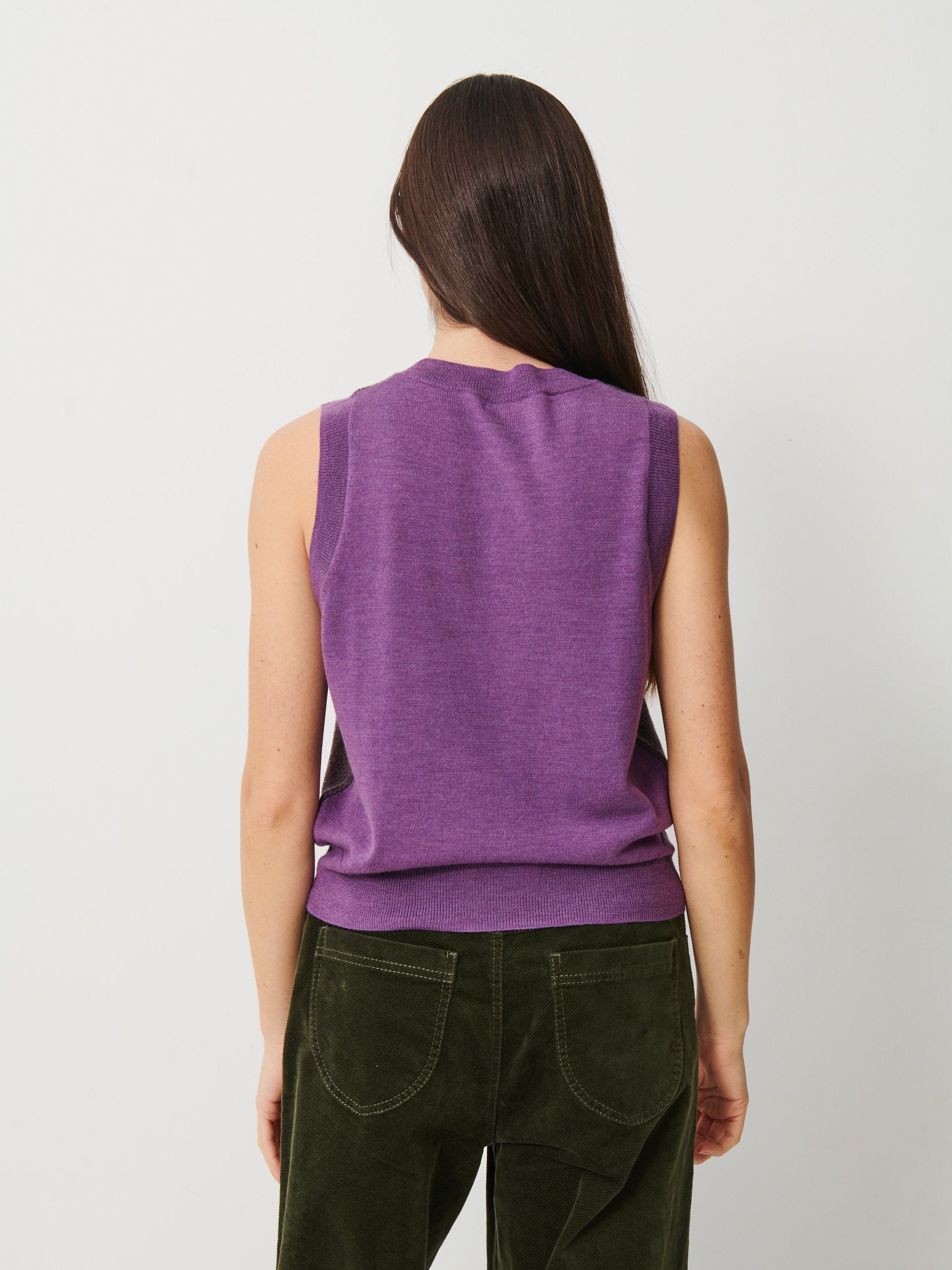 PULL OLIA  Violet , Pr&ecirc;t-&agrave;-porter Bensimon