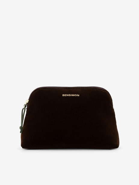 SMALL POCKET ORIA  Chocolat , Sacs & Bagages Bensimon