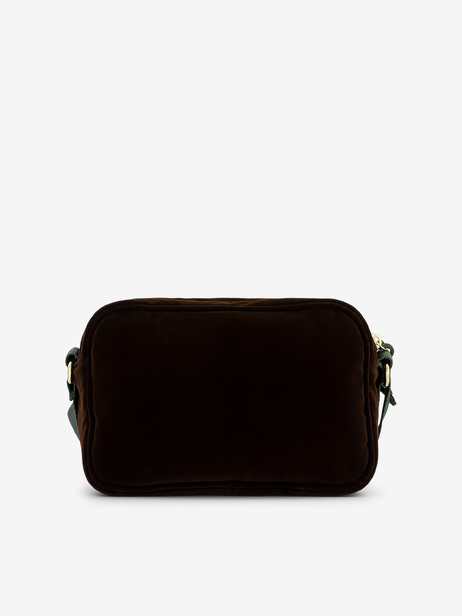 CROSS BODYBAG MADRAS  Chocolat , Sacs & Bagages Bensimon