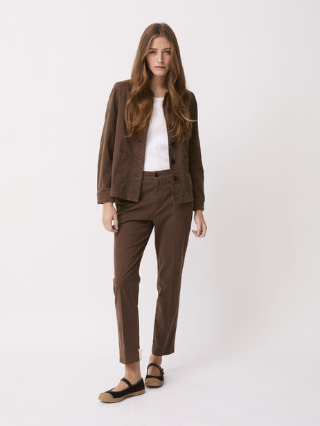 VESTE GOLTA  Chocolat , Pr&ecirc;t-&agrave;-porter Bensimon