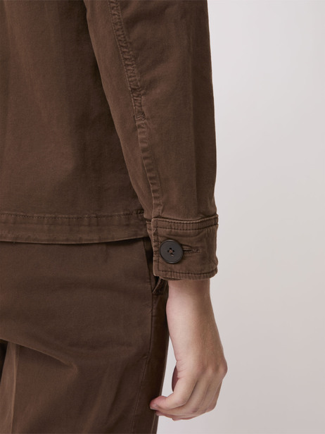 VESTE GOLTA  Chocolat , Pr&ecirc;t-&agrave;-porter Bensimon