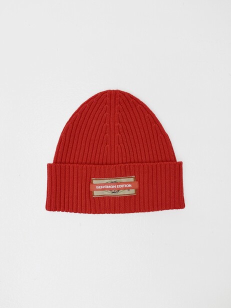BONNET HAT BENSIMON EDITION  Rouge , Pr&ecirc;t-&agrave;-porter Bensimon