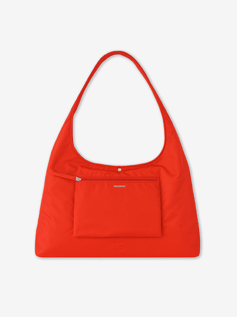 SHOPPING BAG NIBELLOU  Orange , Sacs & Bagages Bensimon