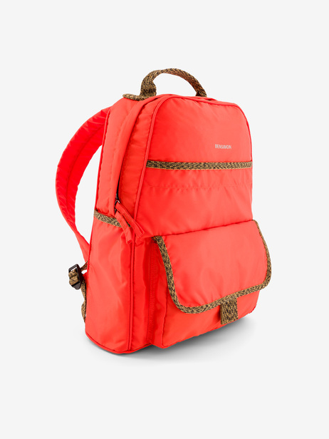 BACK PACK  Orange , Sacs & Bagages Bensimon