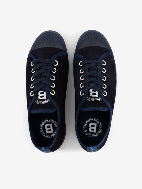 TENNIS B79 ROMY FEMME SUEDE  Marine , Tennis & Chaussures Bensimon