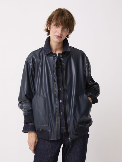 BOMBERS OVIDIE  Marine , Pr&ecirc;t-&agrave;-porter Bensimon 