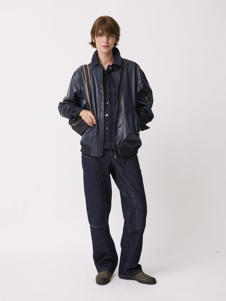 BOMBERS OVIDIE  Marine , Pr&ecirc;t-&agrave;-porter Bensimon