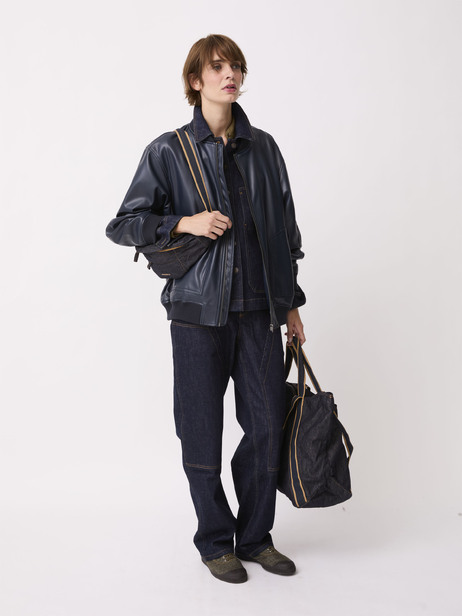 BOMBERS OVIDIE  Marine , Pr&ecirc;t-&agrave;-porter Bensimon