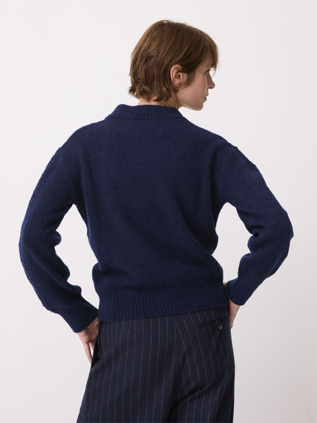 PULL GERMAIN  Marine , Pr&ecirc;t-&agrave;-porter Bensimon